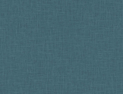 Seabrook Even More Textures Myrna Linen Wallpaper - Electric Blue