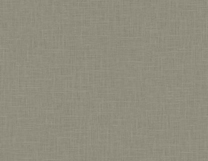Seabrook Even More Textures Myrna Linen Wallpaper - Pavestone