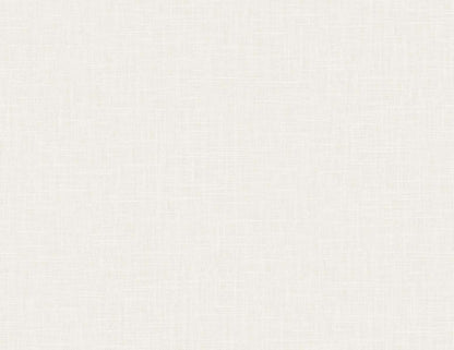 Seabrook Even More Textures Myrna Linen Wallpaper - White Oak