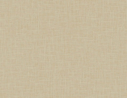 Seabrook Even More Textures Myrna Linen Wallpaper - Hemp