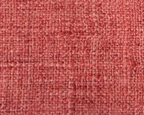 Tabby Weave Fabric by Titley & Marr in Coral
