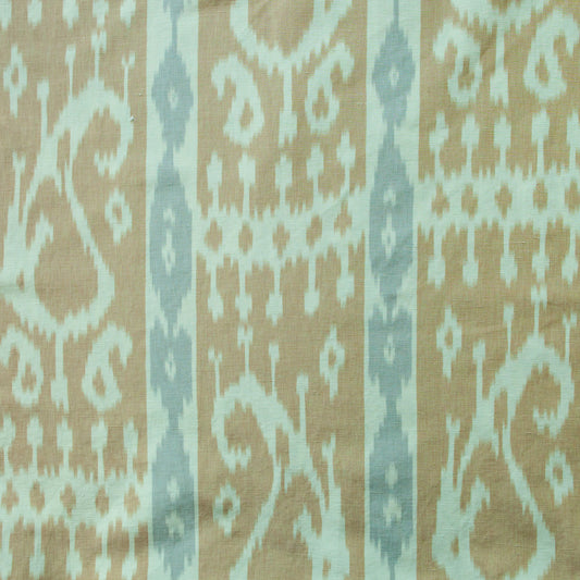 Tatyana Paisley Fabric by Titley & Marr in Sahara & Dove