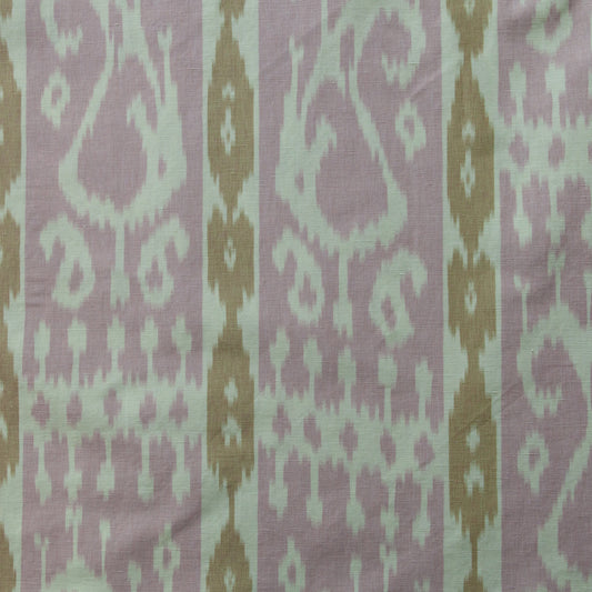 Tatyana Paisley Fabric by Titley & Marr in Rose & Ochre