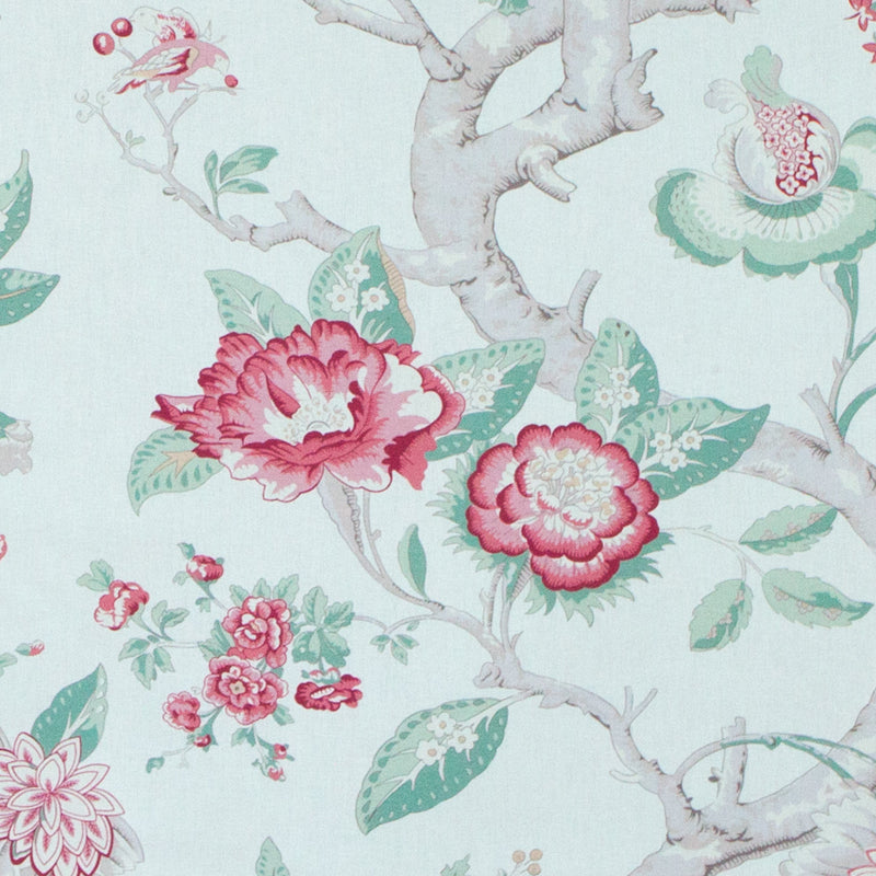 Thaxted Fabric by Titley & Marr in Pink & Green