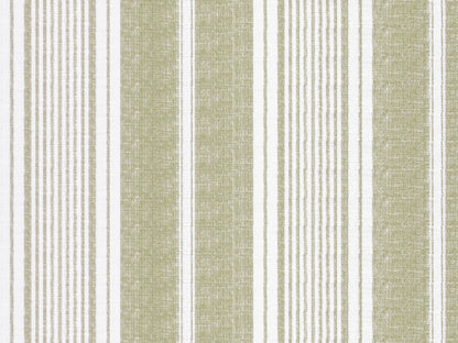 Toile Stripe Fabric by Titley & Marr in French Grey