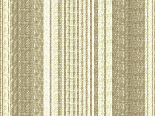 Toile Stripe Fabric by Titley & Marr in Natural