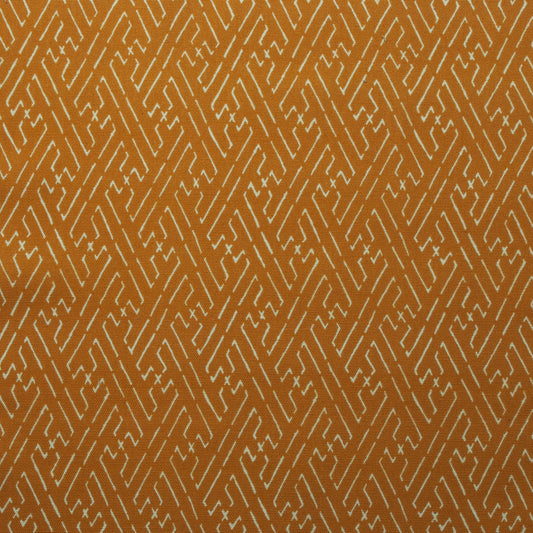 Trellis Fabric by Titley & Marr in Amber