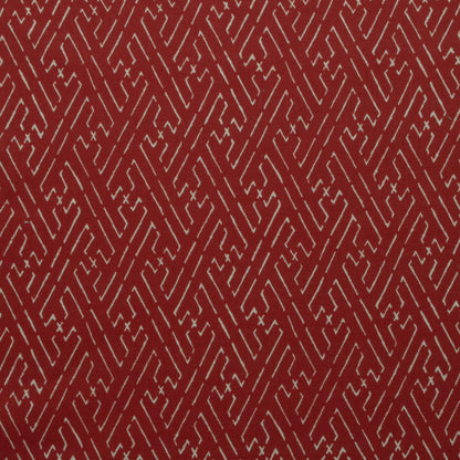 Trellis Fabric by Titley & Marr in Tomato