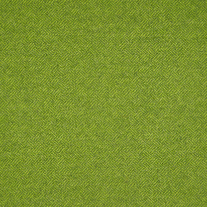 Parquet Wool Fabric by Abraham Moon Lime