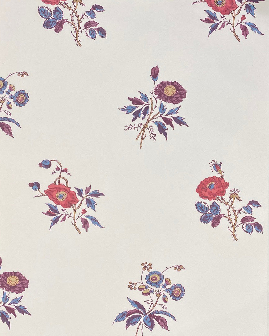 Camille Wallpaper by Fleurons d'Hélène in Original