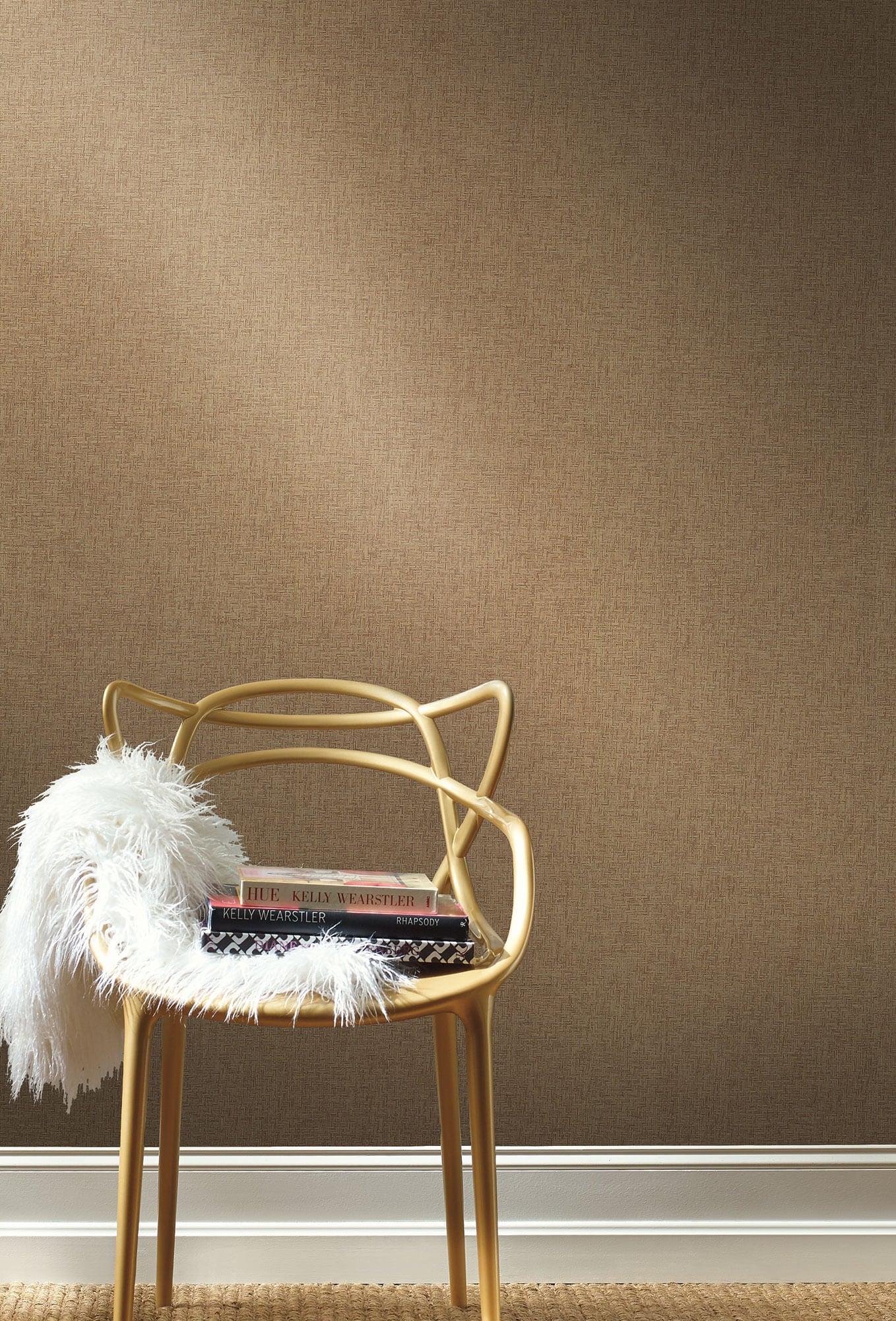 Interlocking Weave Wallpaper
