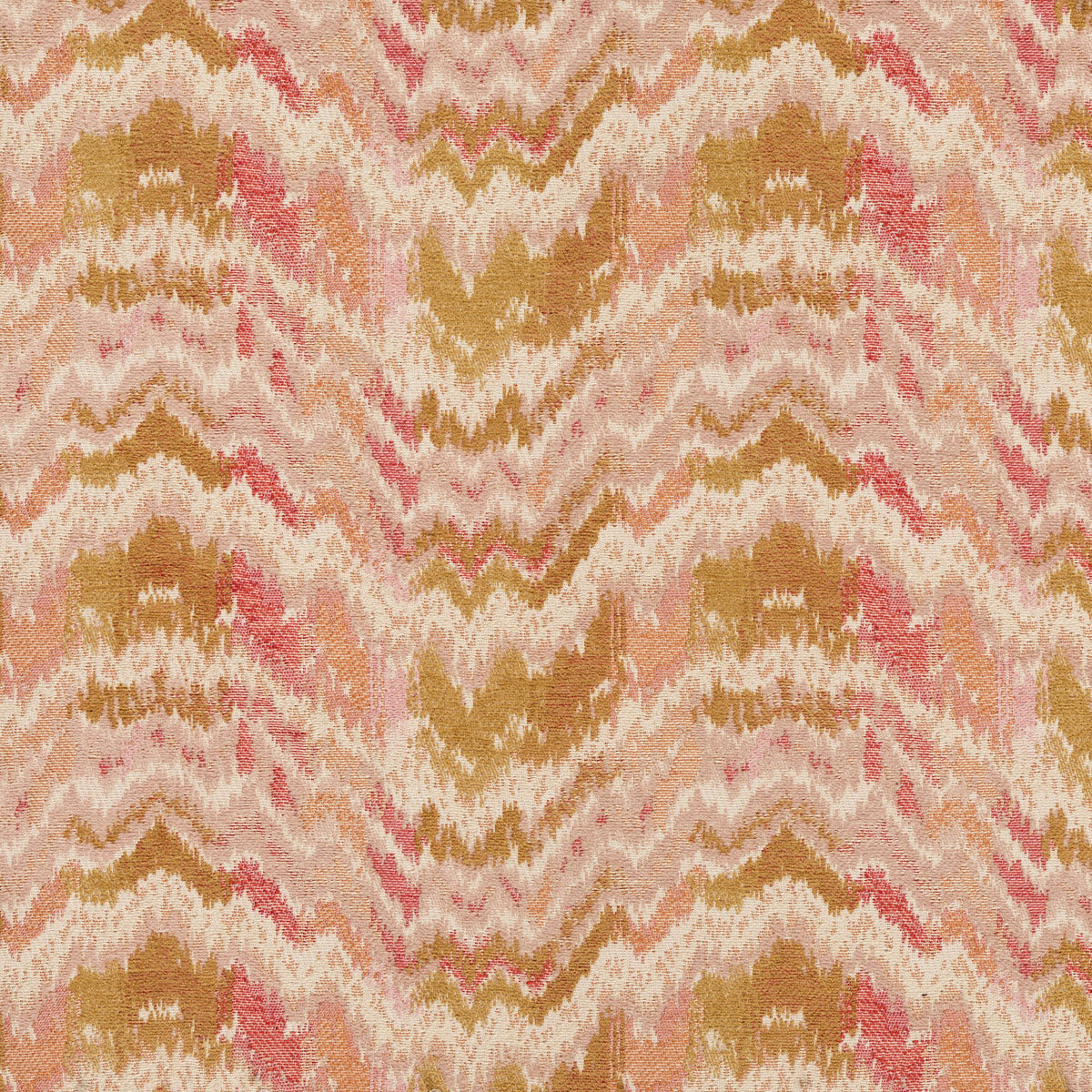 Volcano Songs Fabric by Jennifer Shorto in Pink Blush