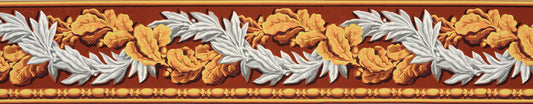 Van Cortlandt Border by Adelphi Paper Hangings in Original
