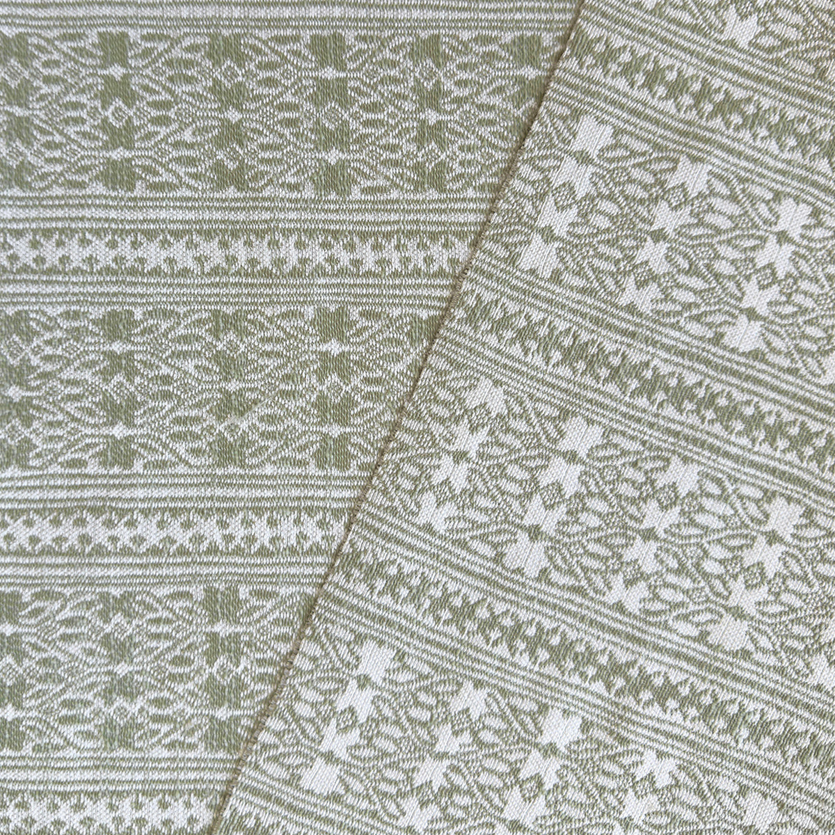 Vera Woven Fabric by Serena Dugan in Eucalyptus