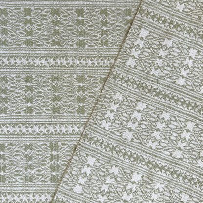 Vera Woven Fabric by Serena Dugan in Eucalyptus