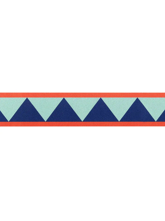Vivien Wallpaper Border Wallpaper by Studio Atkinson in Blue/Green