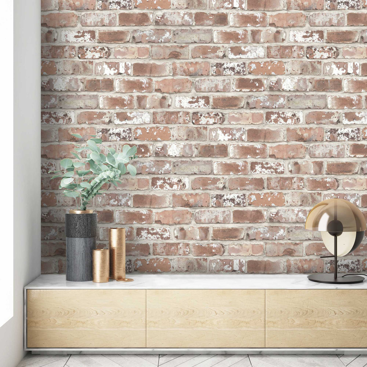 Wayoh Brick Original wallpaper by Woodchip & Magnolia