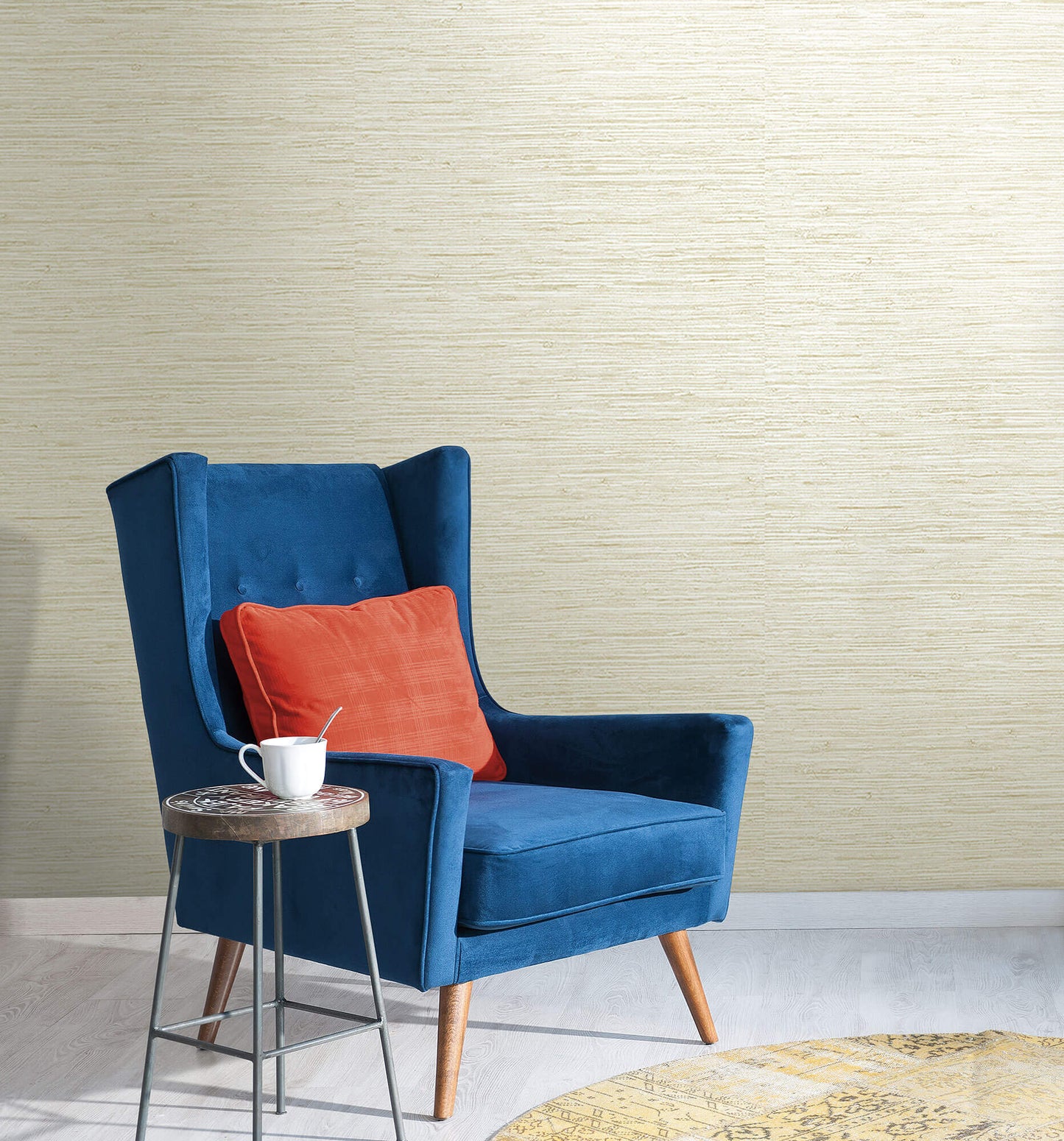 Faux Grasscloth Wallpaper