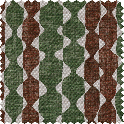 Whittle Linen Fabric by Fermoie in colorway 008, flat swatch