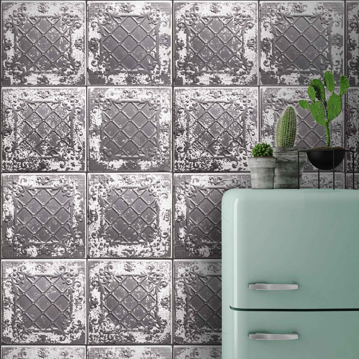 Tin Tile Charcoal By Woodchip & Magnolia