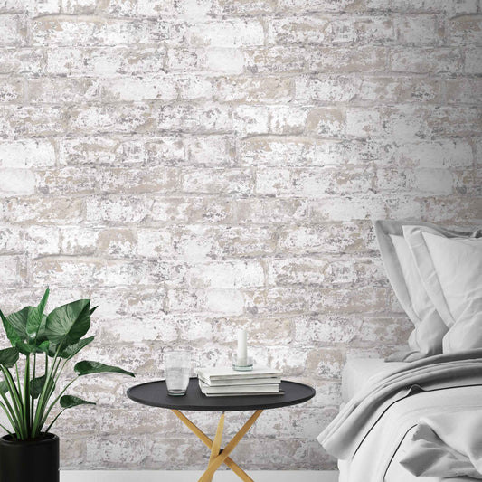Urban Brick Wallpaper By Woodchip & Magnolia