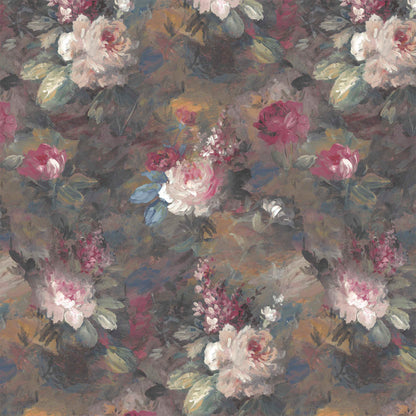 Ditsy Ava Marika Moody Linen Fabric