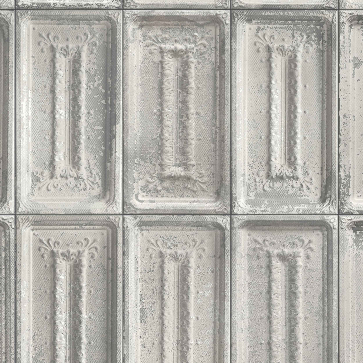 LEX Tin Tiles in Grey By Woodchip & Magnolia
