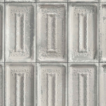 LEX Tin Tiles in Grey By Woodchip & Magnolia