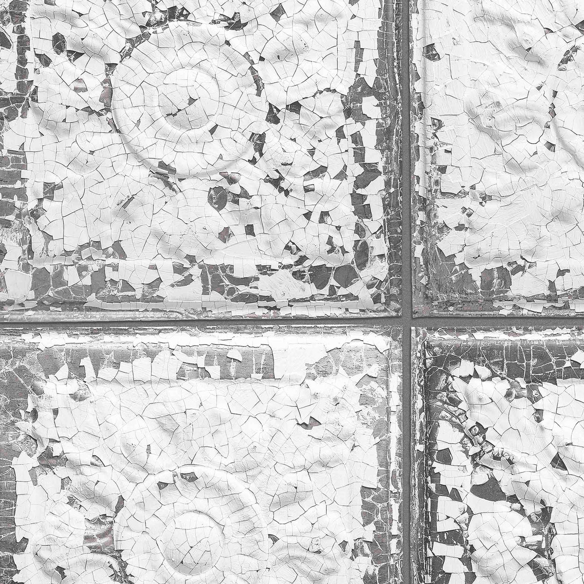 Cracked Tin Tile Wallpaper By Woodchip & Magnolia