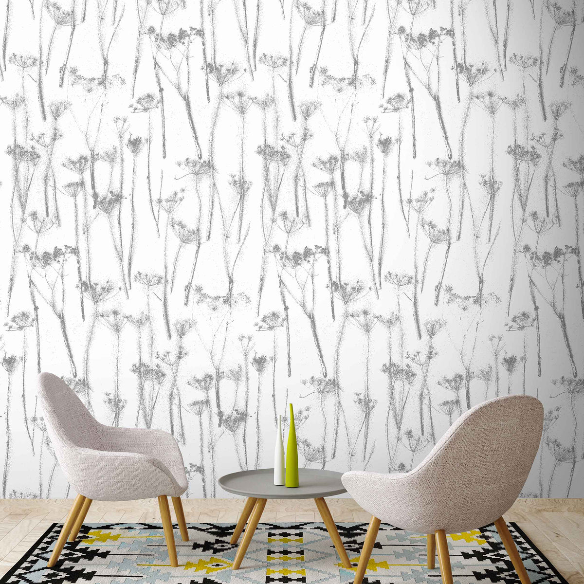 Queens Anne's lace' Wallpaper by Woodchip & Magnolia