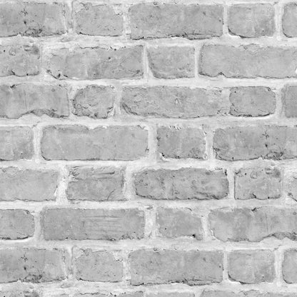Grey Brick Effect Wallpaper by Woodchip & Magnolia