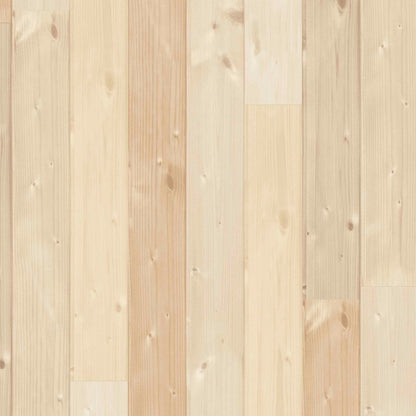 Swedish sauna wood plank wallpaper by Woodchip & Magnolia