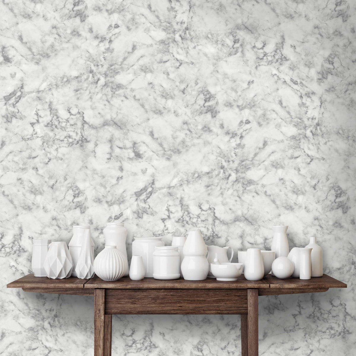 Marble Grey Texture Wallpaper by Woodchip & Magnolia