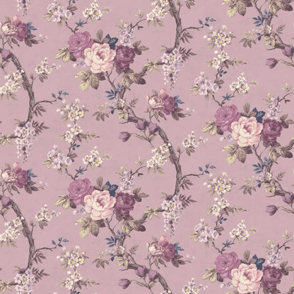 Ditsy Floral in Smokey Heather Wallpaper By Woodchip & Magnolia