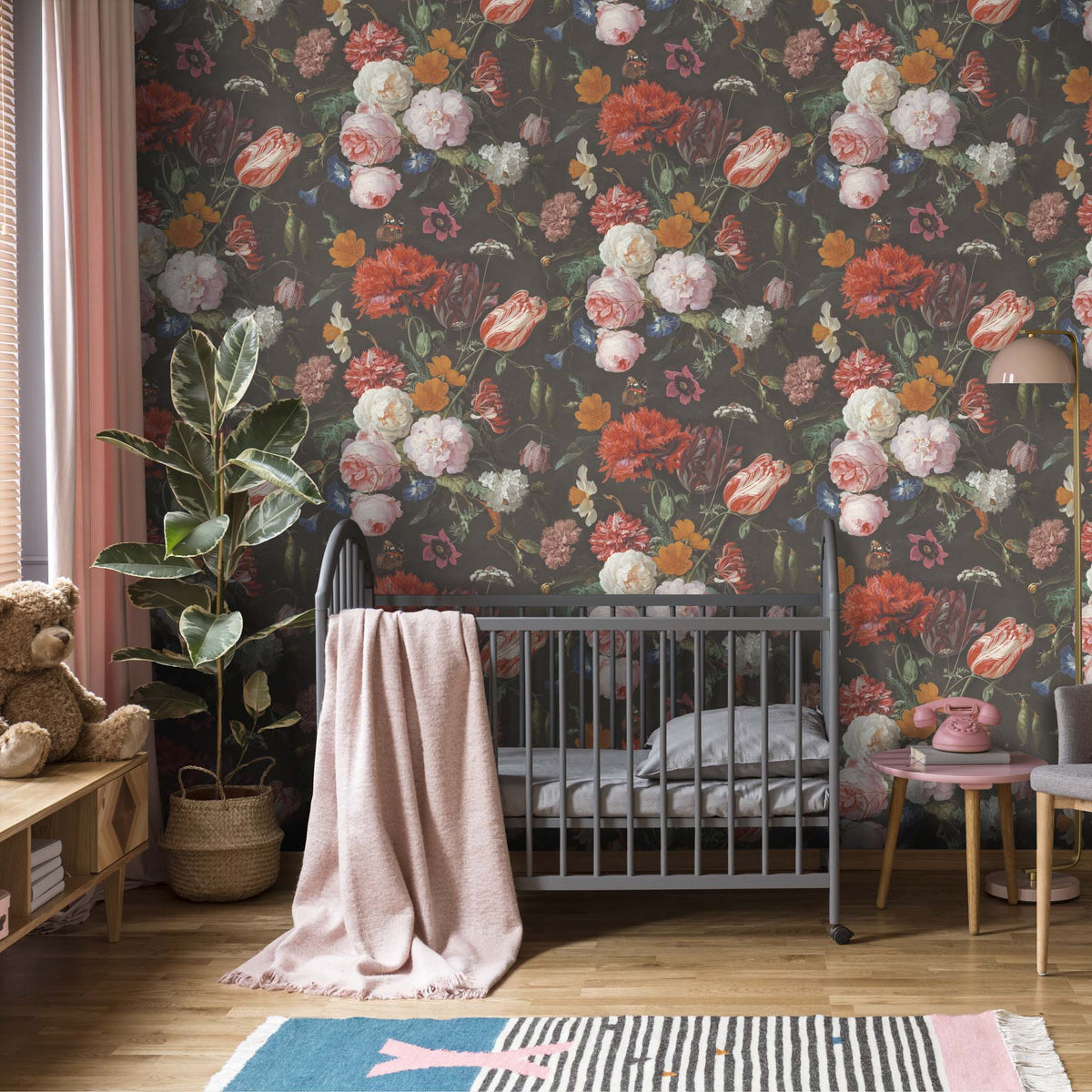 Dutch Floral Masterpiece Wallpaper 01 by Woodchip & Magnolia