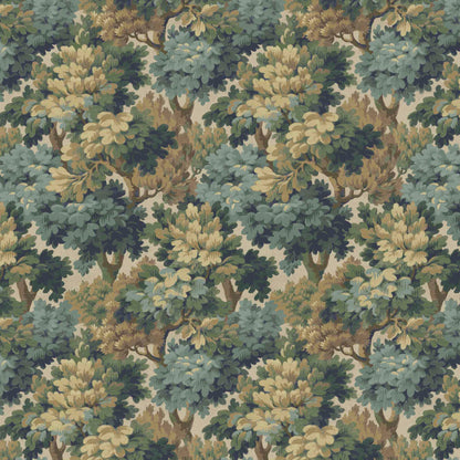 Broadhead Forest Lichen Green wallpaper by Woodchip & Magnolia