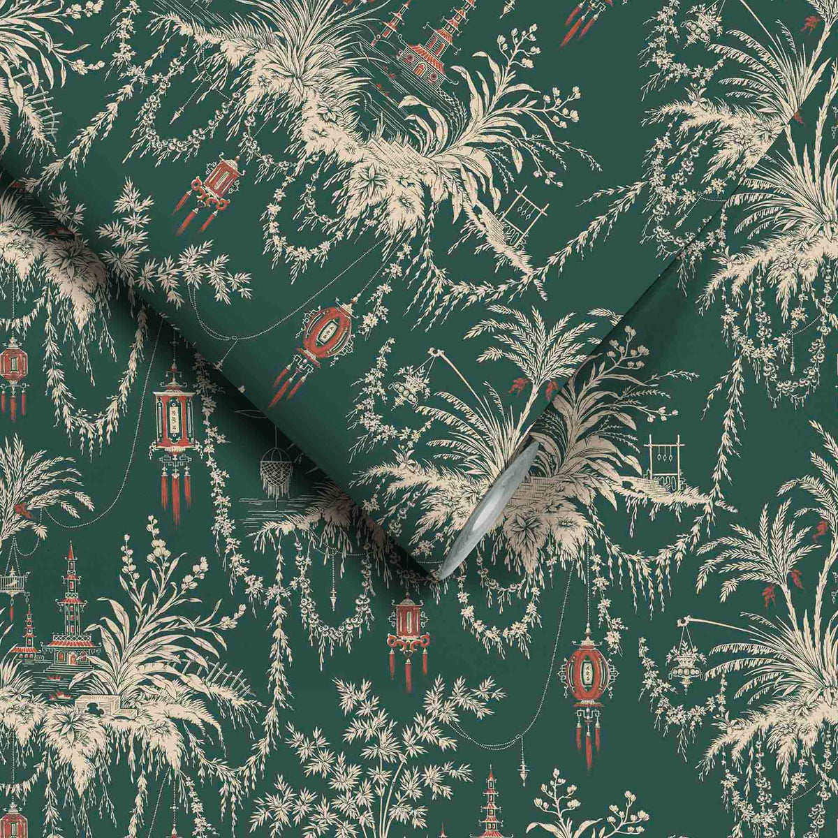 Chinese Whispers Jade Wallpaper