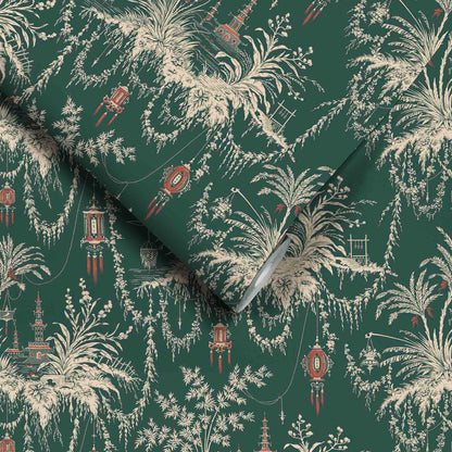 Chinese Whispers Jade Wallpaper