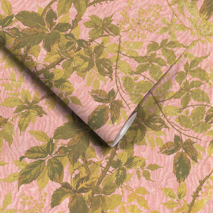 Tropic Sunset Pink wallpaper by Woodchip & Magnolia