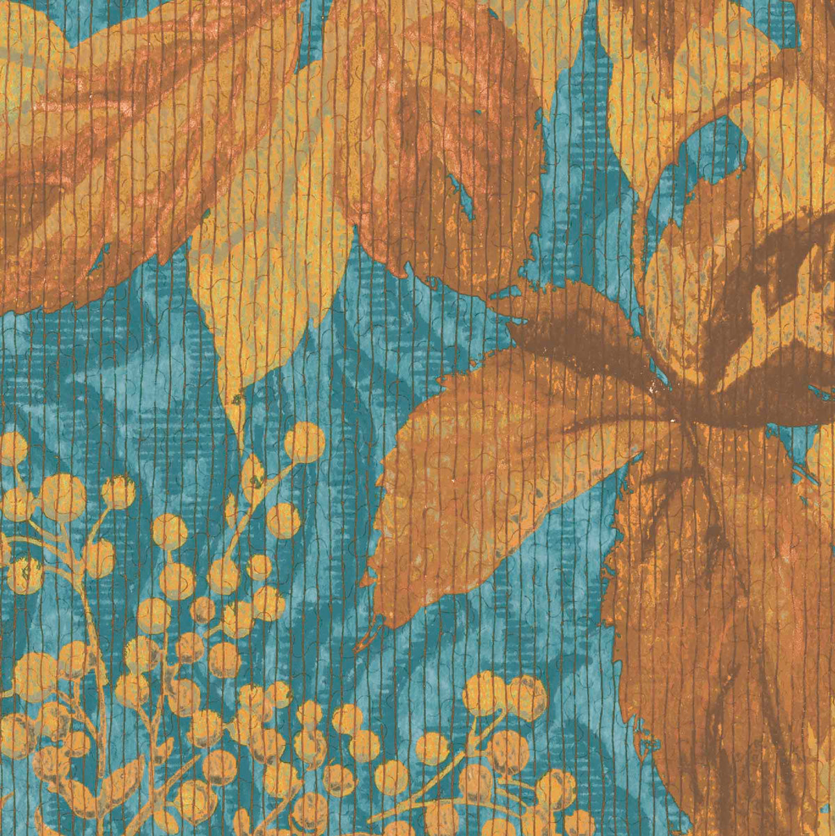 Tropic Teal Spice wallpaper by Woodchip & Magnolia