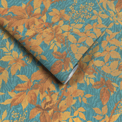 Tropic Teal Spice wallpaper by Woodchip & Magnolia
