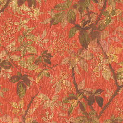 Tropic Coral Red wallpaper by Woodchip & Magnolia