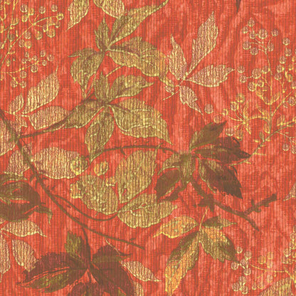 Tropic Coral Red wallpaper by Woodchip & Magnolia