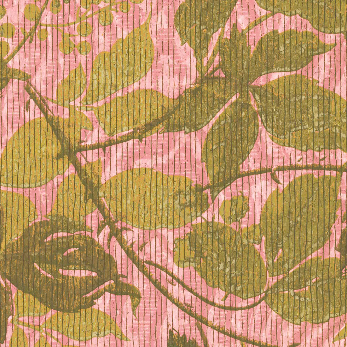 Tropic Sunset Pink wallpaper by Woodchip & Magnolia