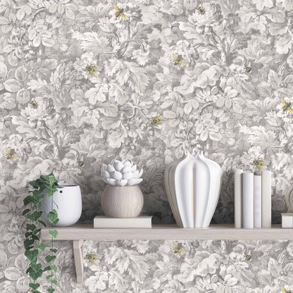 Busy Bee wallpaper by Woodchip & Magnolia