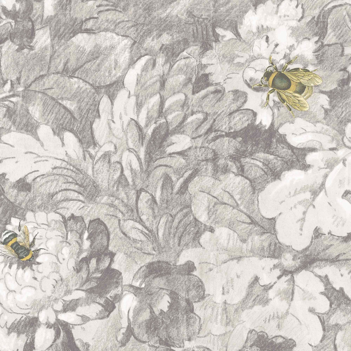 Busy Bee wallpaper by Woodchip & Magnolia