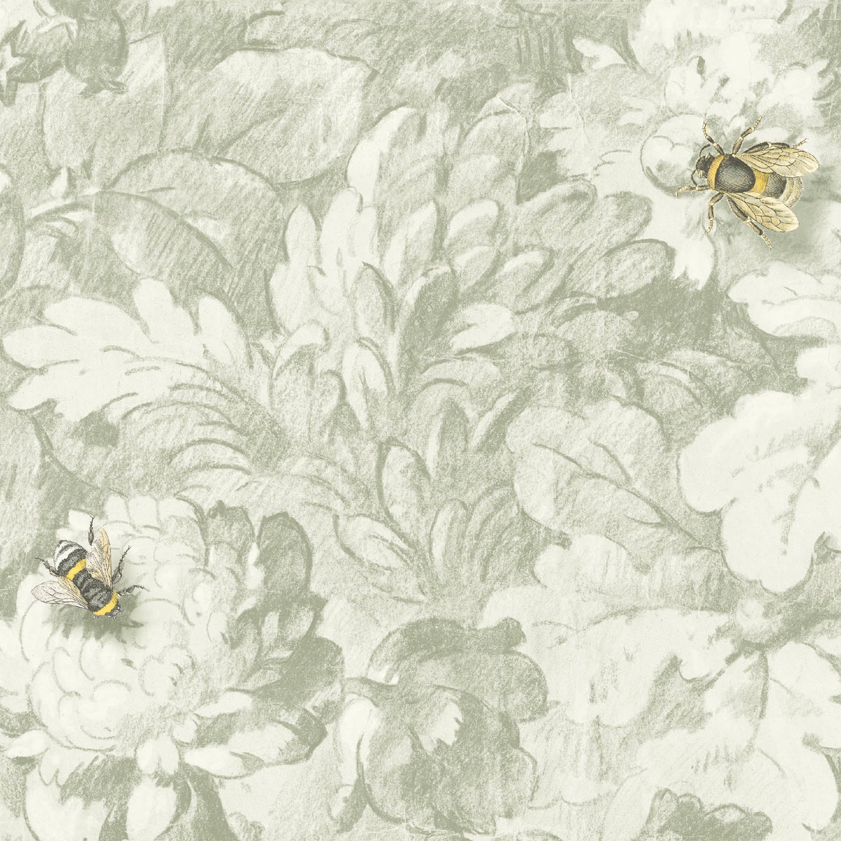 Busy Bee Bracken wallpaper by Woodchip & Magnolia
