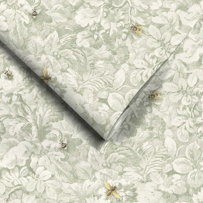 Busy Bee Bracken wallpaper by Woodchip & Magnolia