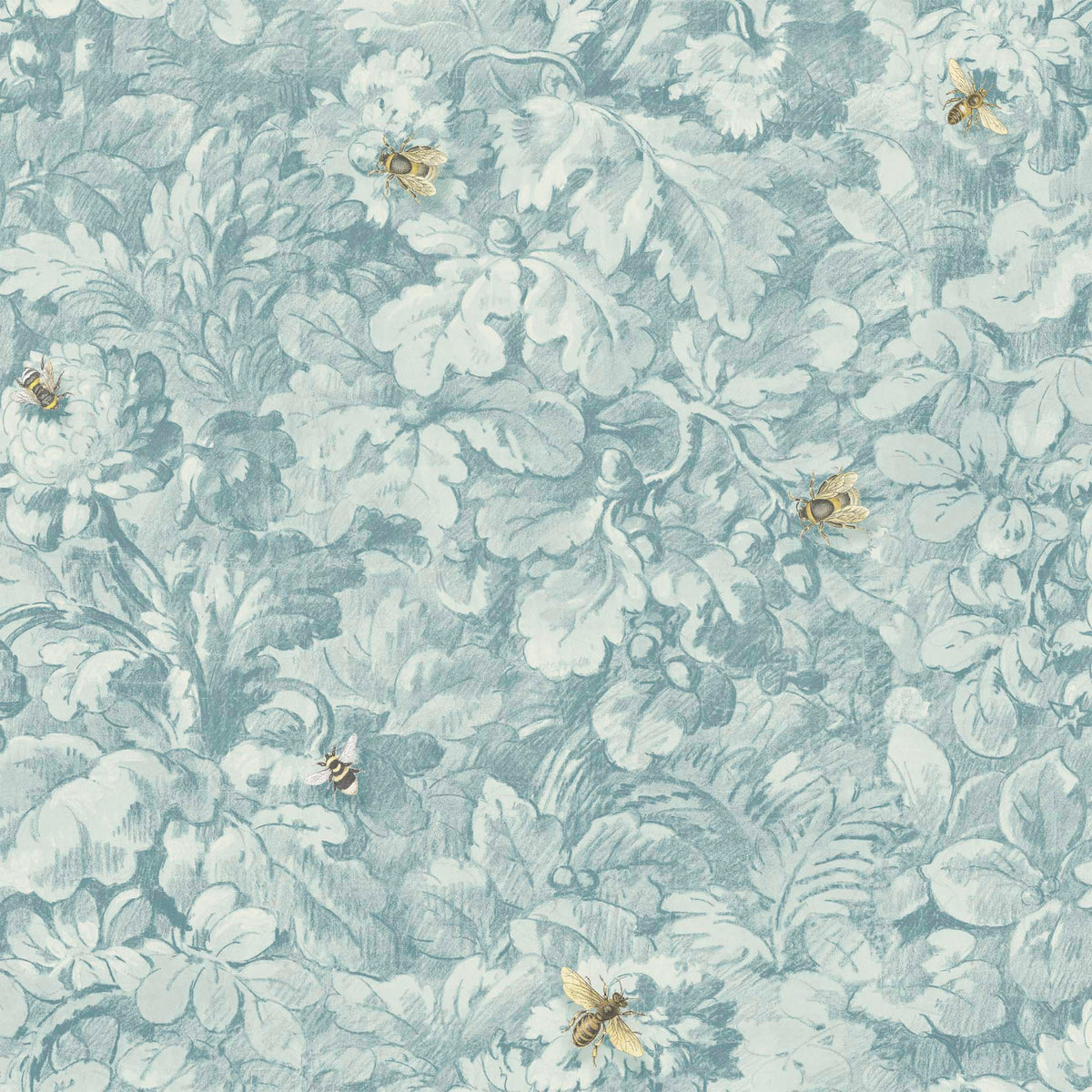 Busy Bee Turton wallpaper by Woodchip & Magnolia