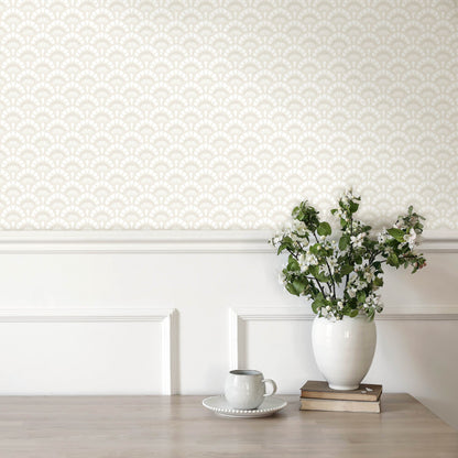 Betsy Fan Ditsy Magnolia Wallpaper